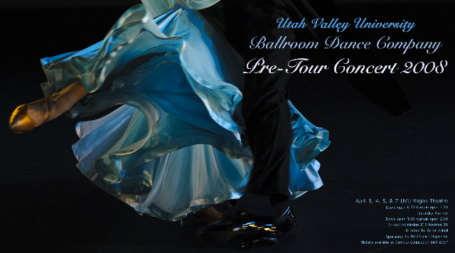 UVU (UVSC) Spring Concert dates changed - Utah Ballroom Utah Ballroom